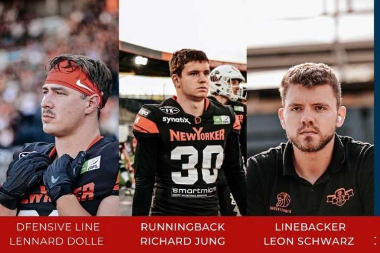 Drei weitere Spieler bleiben 2026 bei den Braunschweig Lions