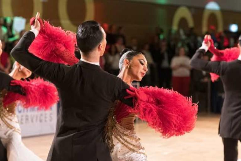 Spitzentanzsport in der Lindenhalle