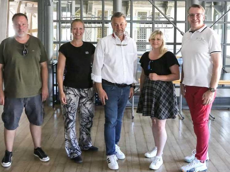Trainer-Betreuerteam