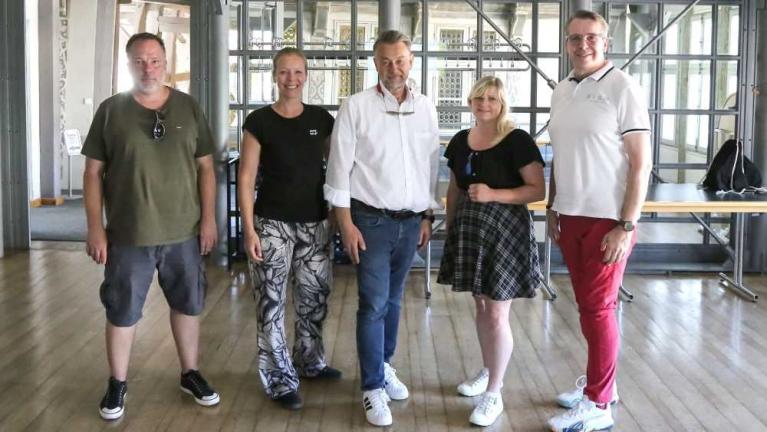 Trainer-Betreuerteam