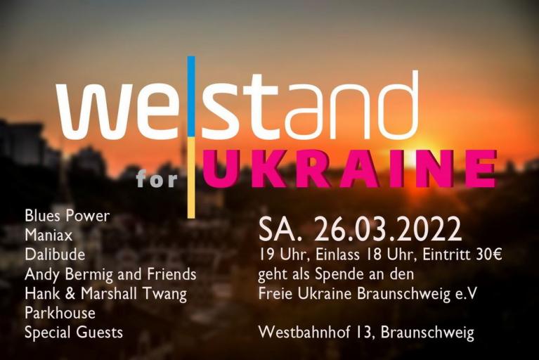 Benefizkonzert - Westand for Ukraine