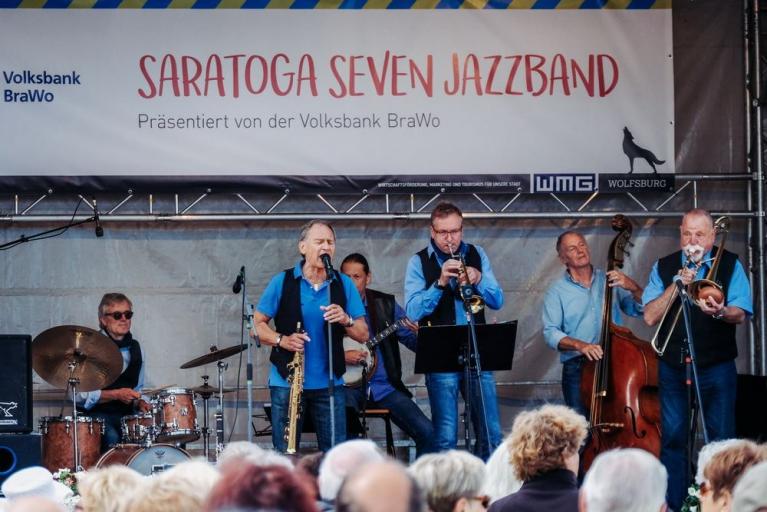 Jazz & more-Auftakt mit der Saratoga Seven Jazzband