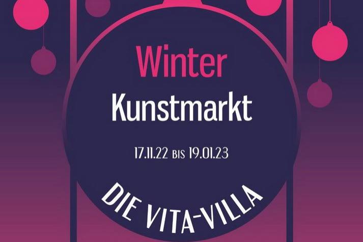 Winterkunstbühne und Winterkunstmarkt in der Vita-Villa
