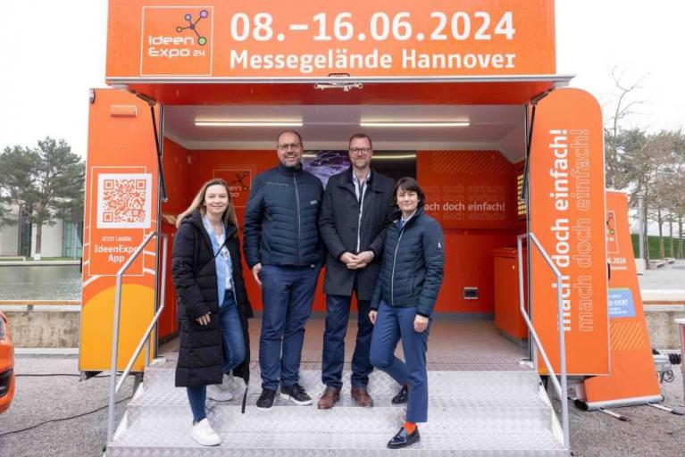 IdeenExpo-Roadshow macht Station in Wolfsburg