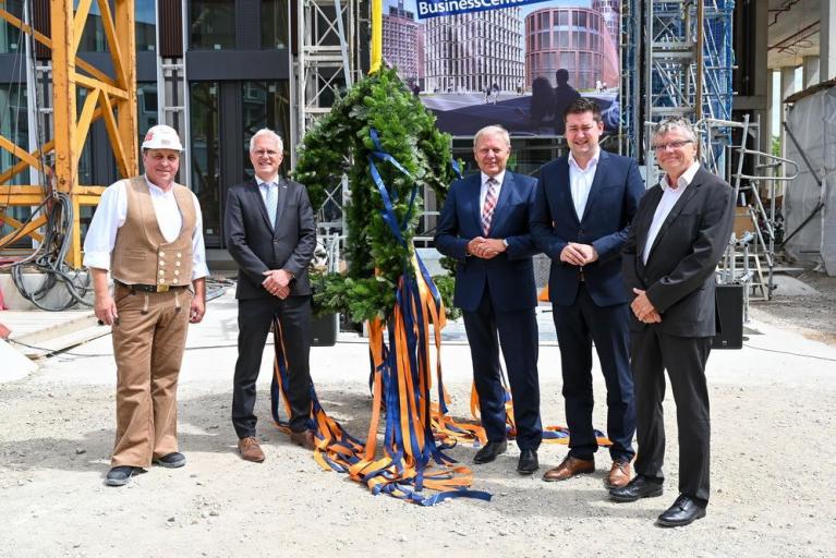 Richtfest im BraWoPark