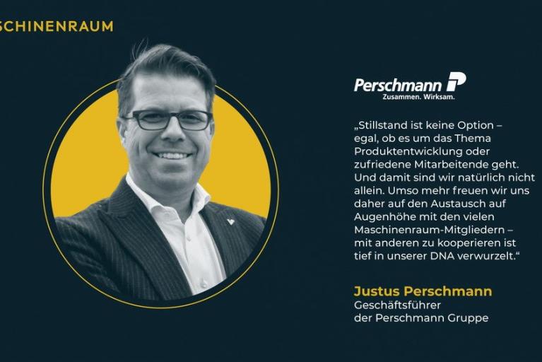 Perschmann Gruppe wird Teil des Maschinenraums