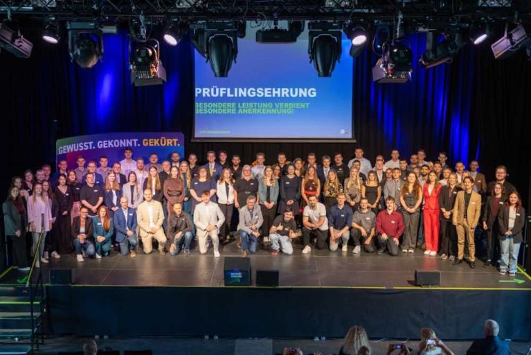 Prüflingsehrung