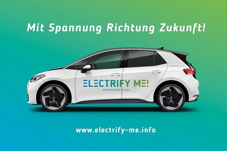 „Electrify Me!“ Voets Gruppe entwickelt Markenwelt zu E-Mobilität
