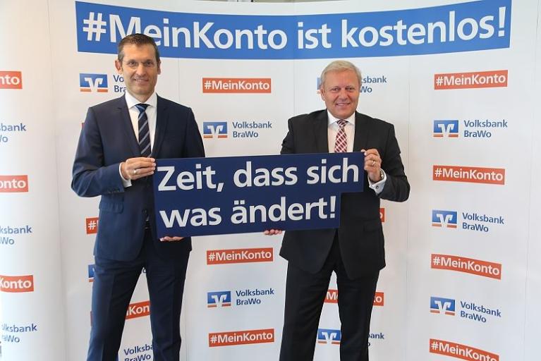 Volksbank BraWo freut sich über 13.500 Mal BraWo-MeinKonto