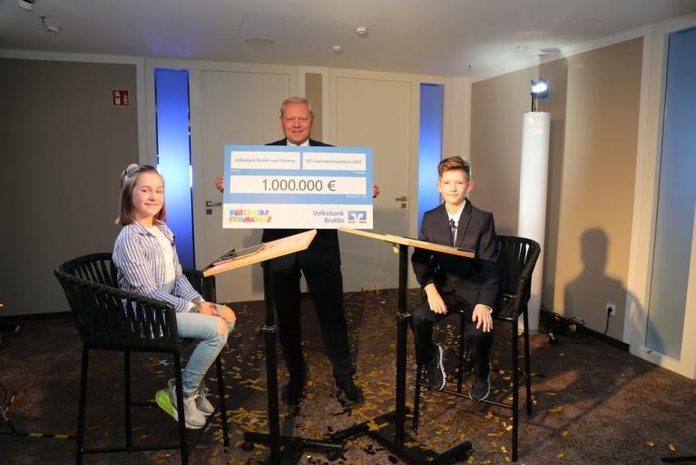 Volksbank BraWo spendet 1 Million Euro