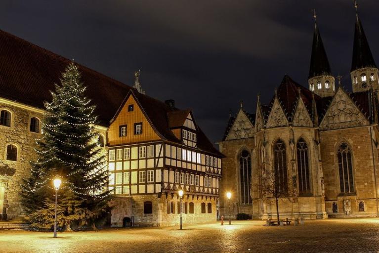 Weihnachtsbäume für die Innenstadt