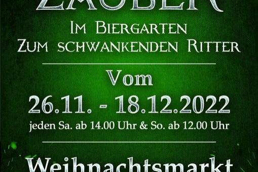 Weihnachtlicher Biergarten in Cramme