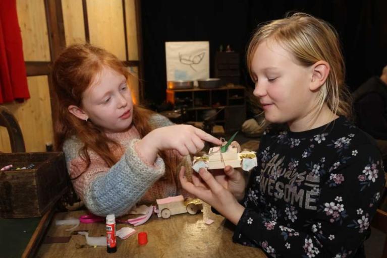 Kinderprogramm auf dem Wolfsburger Weihnachtsmarkt