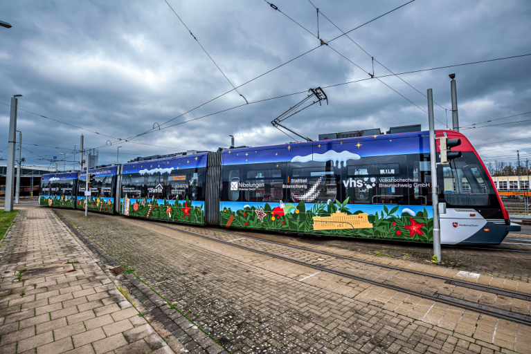 Braunschweig bekommt Weihnachtstram