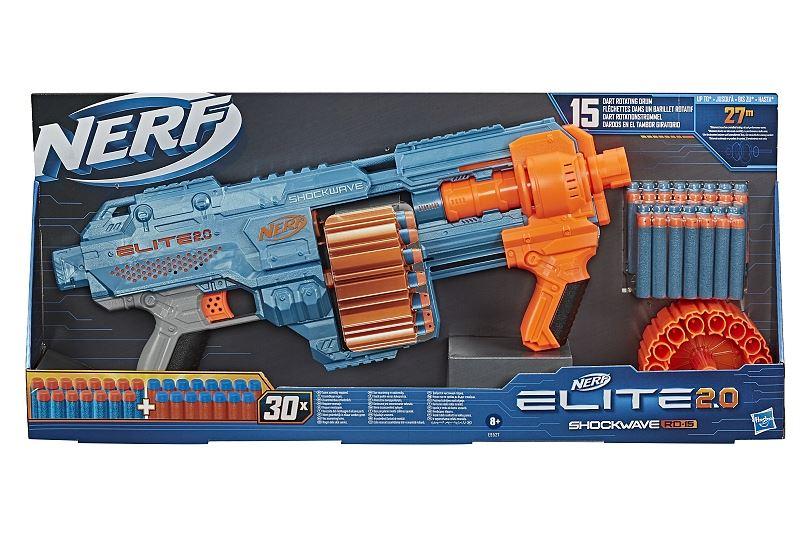 Nerf Elite 2.0 SHOCKWAVE RD 15 Packshot